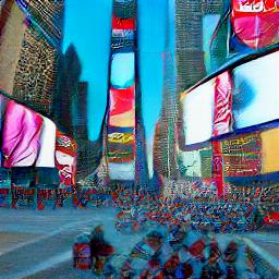 generated: Times Square during the day #2